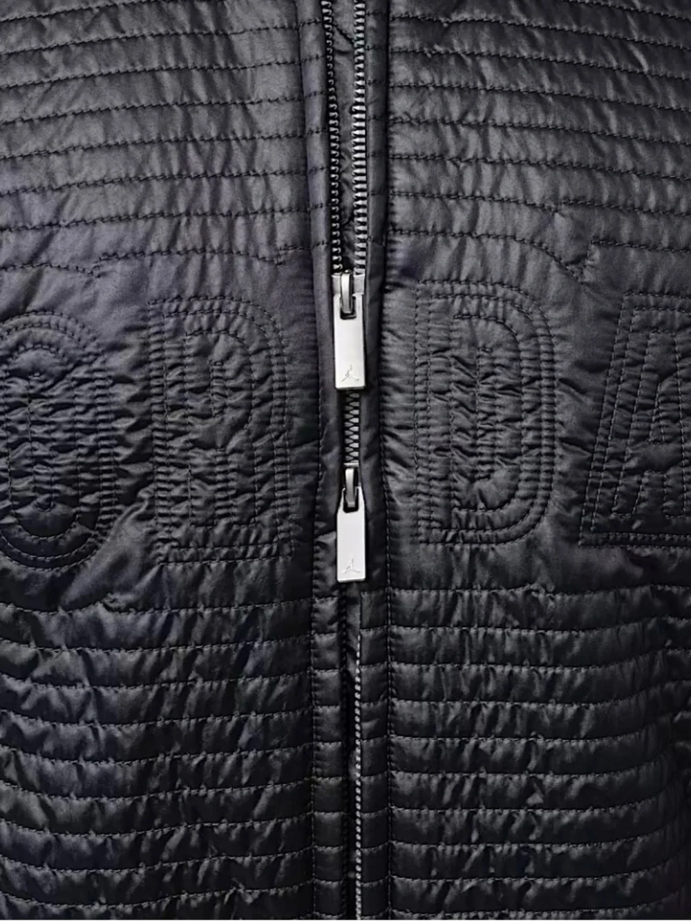 NIKE AIR JORDAN Full Zip Quilted Down Bomber Jacket Mens Large $300 II5314-010